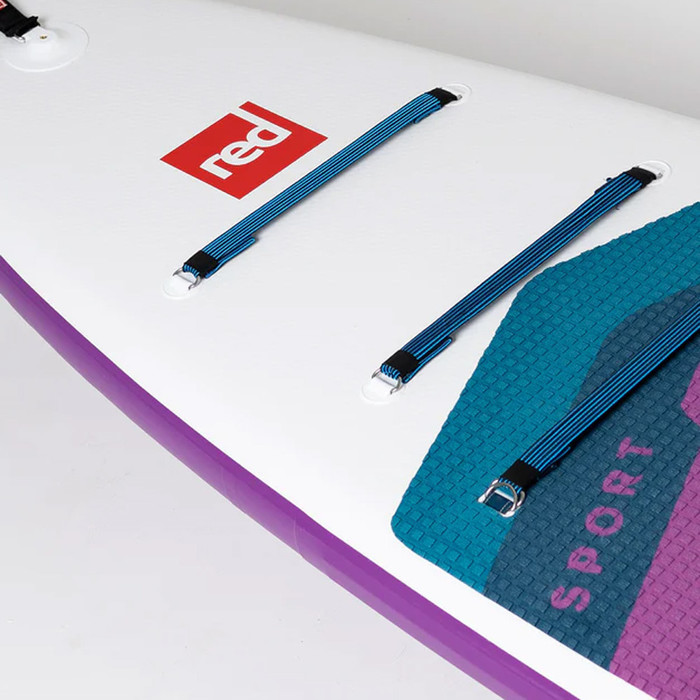 2024 Red Paddle Co 11'3'' Sport MSL Stand Up Paddle Board , Taske, Pumpe & Hybrid Tough Paddle 001-001-002-0061 - Purple